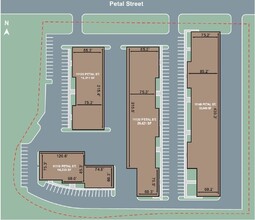 11110 Petal St, Dallas, TX for lease Floor Plan- Image 2 of 3