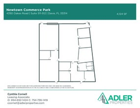 4350-4380 Oakes Rd, Davie, FL for lease Floor Plan- Image 1 of 1