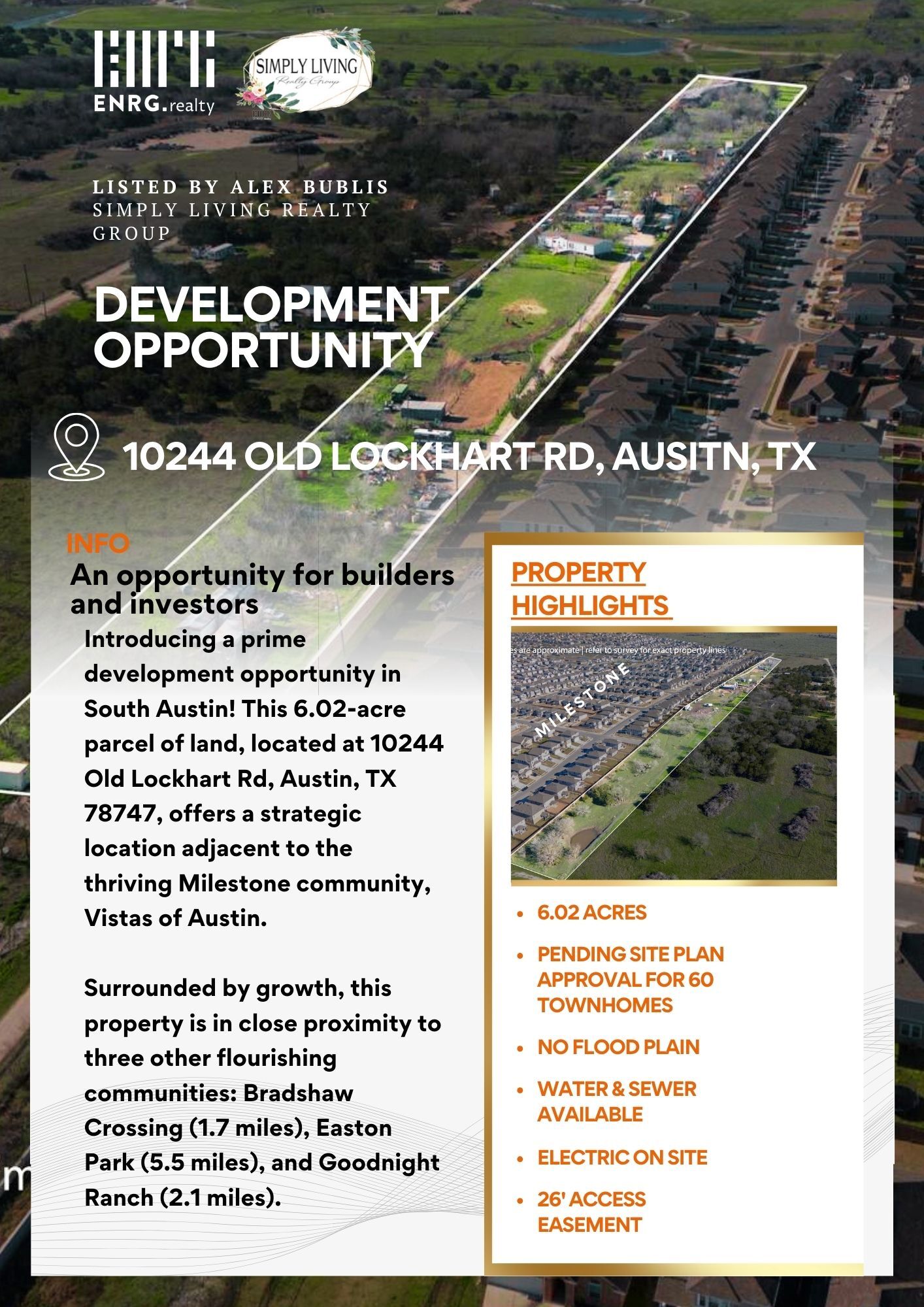 10244 Old Lockhart Rd, Austin, TX 78747 Land for Sale