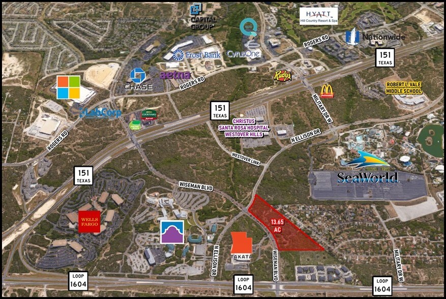 Wiseman Blvd N Ellison Dr San Antonio Tx 78251 Land For Sale Loopnet Com
