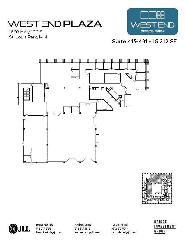 1665 Utica Ave S, Saint Louis Park, MN for lease Floor Plan- Image 1 of 2