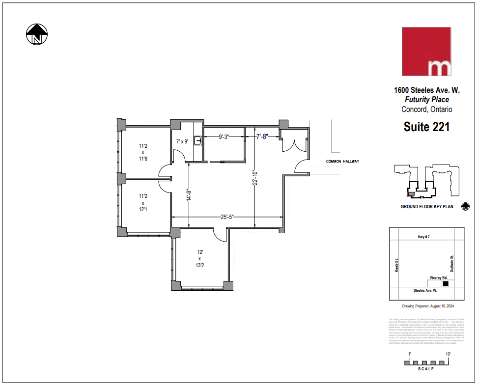 1600 Steeles Ave W, Vaughan, ON for lease Floor Plan- Image 1 of 1