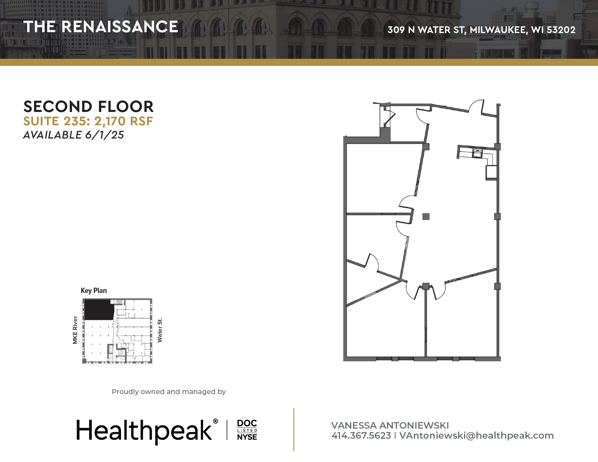 301-309 N Water St, Milwaukee, WI for lease Floor Plan- Image 1 of 1