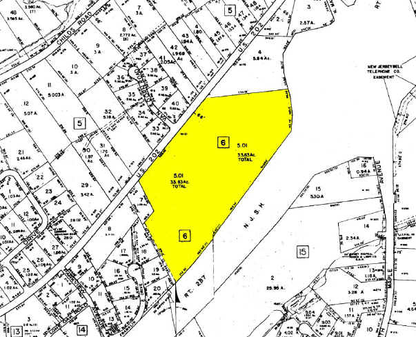 131 Morristown Rd, Basking Ridge, NJ for sale - Plat Map - Image 1 of 1