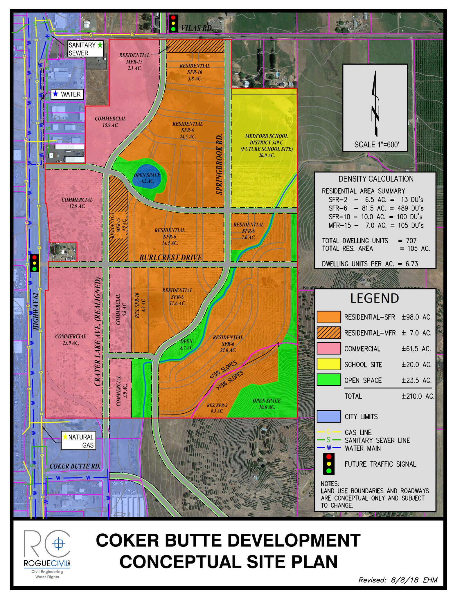 1816 E Vilas Rd, Central Point, OR for sale Site Plan- Image 1 of 1