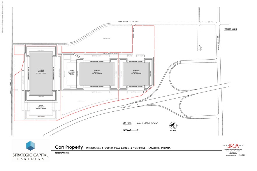 6445 E 200 S, Lafayette, IN for sale - Site Plan - Image 2 of 2