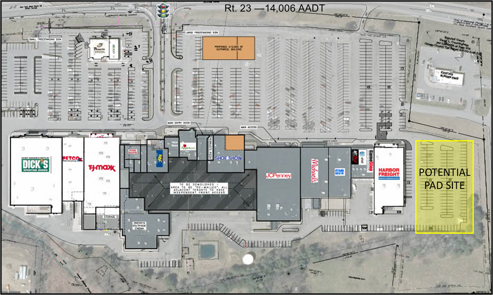 5006 State Highway 23, Oneonta, NY for lease - Site Plan - Image 2 of 12