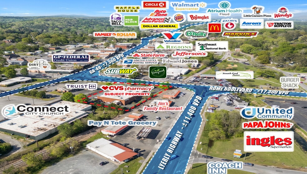 9849 Rome Blvd, Summerville, GA for sale - Building Photo - Image 2 of 2