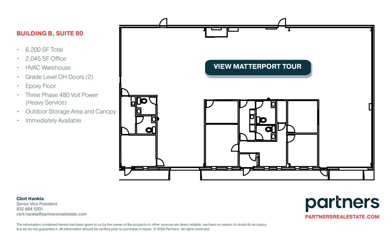 701 S Persimmon St, Tomball, TX for lease Floor Plan- Image 1 of 1