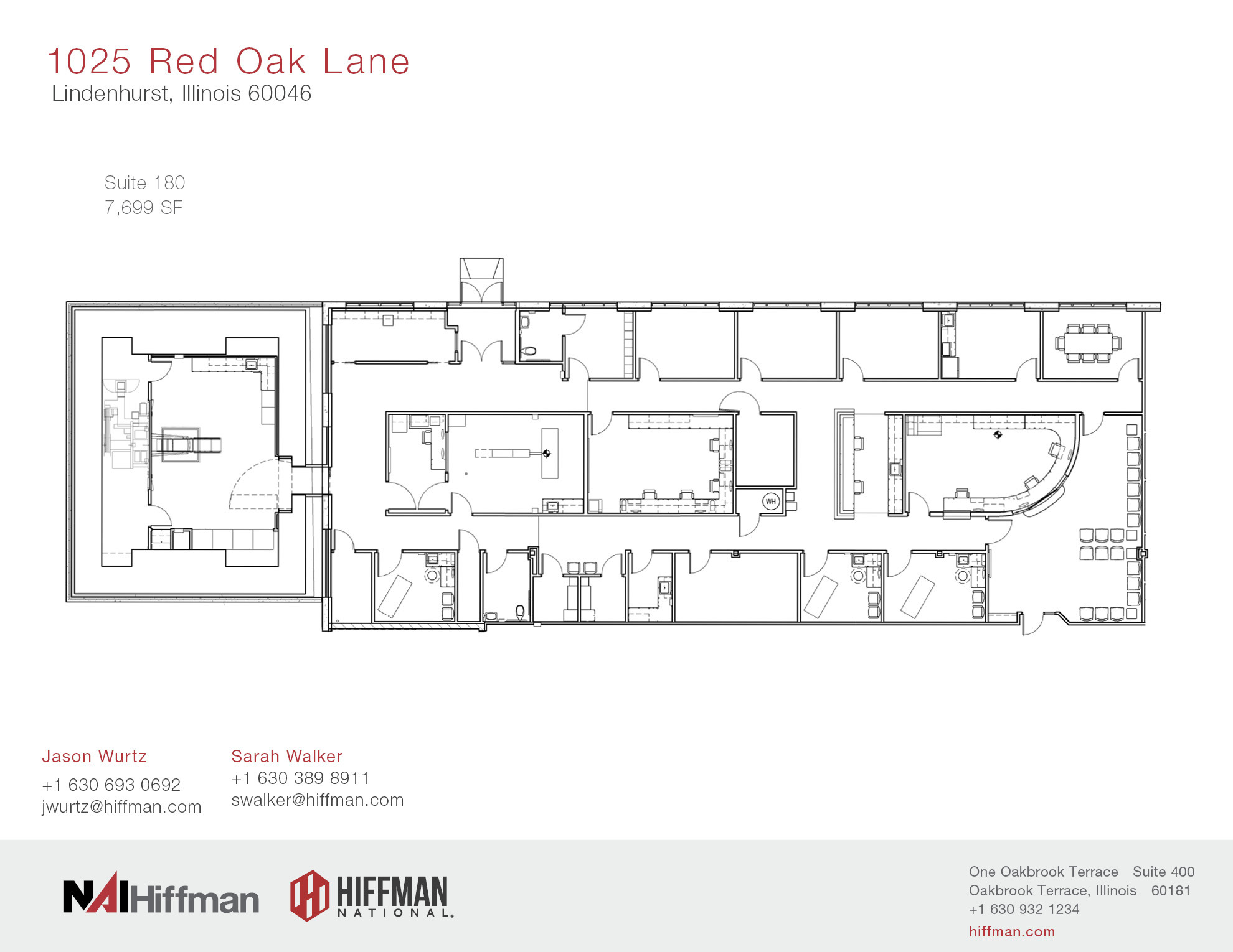 1025 Red Oak Ln, Lindenhurst, IL for lease Floor Plan- Image 1 of 1