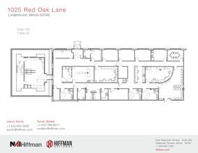 1025 Red Oak Ln, Lindenhurst, IL for lease Floor Plan- Image 1 of 1