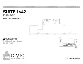 20 N Wacker Dr, Chicago, IL for lease Floor Plan- Image 1 of 4