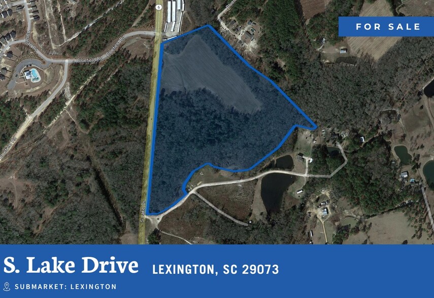 S Lake Dr, Lexington, SC for sale - Building Photo - Image 1 of 1