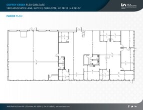 1809 Associates Ln, Charlotte, NC for lease Site Plan- Image 1 of 1