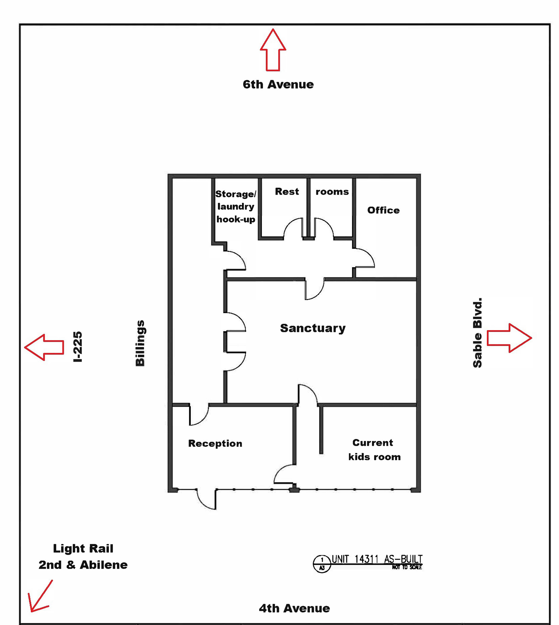 409-509 Sable Blvd, Aurora, CO for lease Site Plan- Image 1 of 1