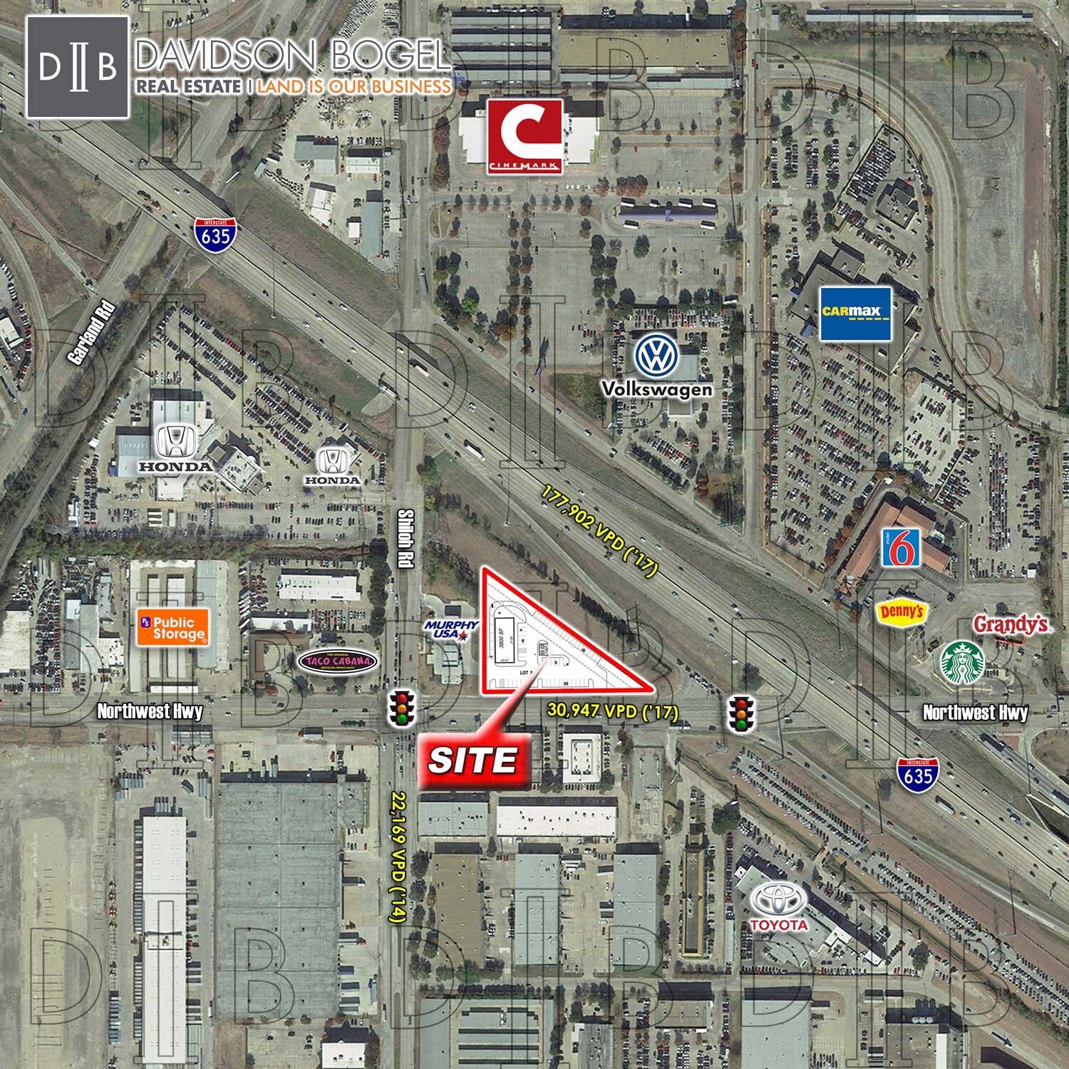 Neq-Shiloh Rd & Northwest Hwy, Dallas, TX for sale Primary Photo- Image 1 of 1