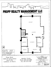 7110 W Jefferson Ave, Lakewood, CO for lease Floor Plan- Image 1 of 1