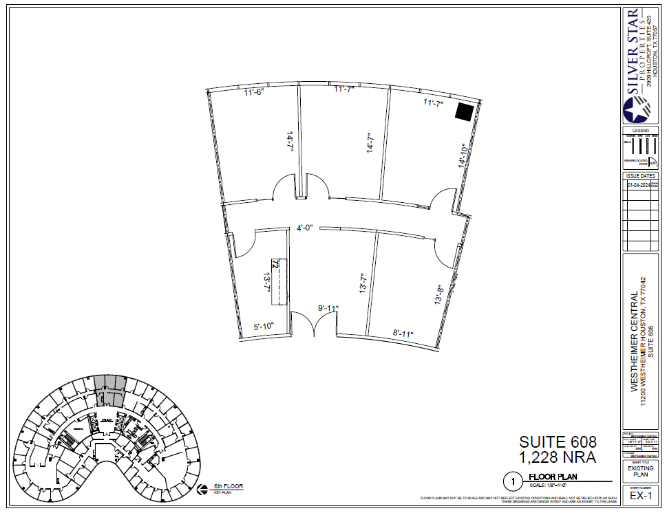 11200 Westheimer Rd, Houston, TX for sale Floor Plan- Image 1 of 1