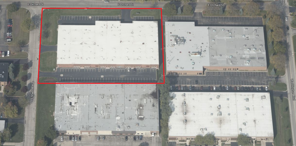 901 E Orchard Ave, Mundelein, IL for lease - Aerial - Image 3 of 14