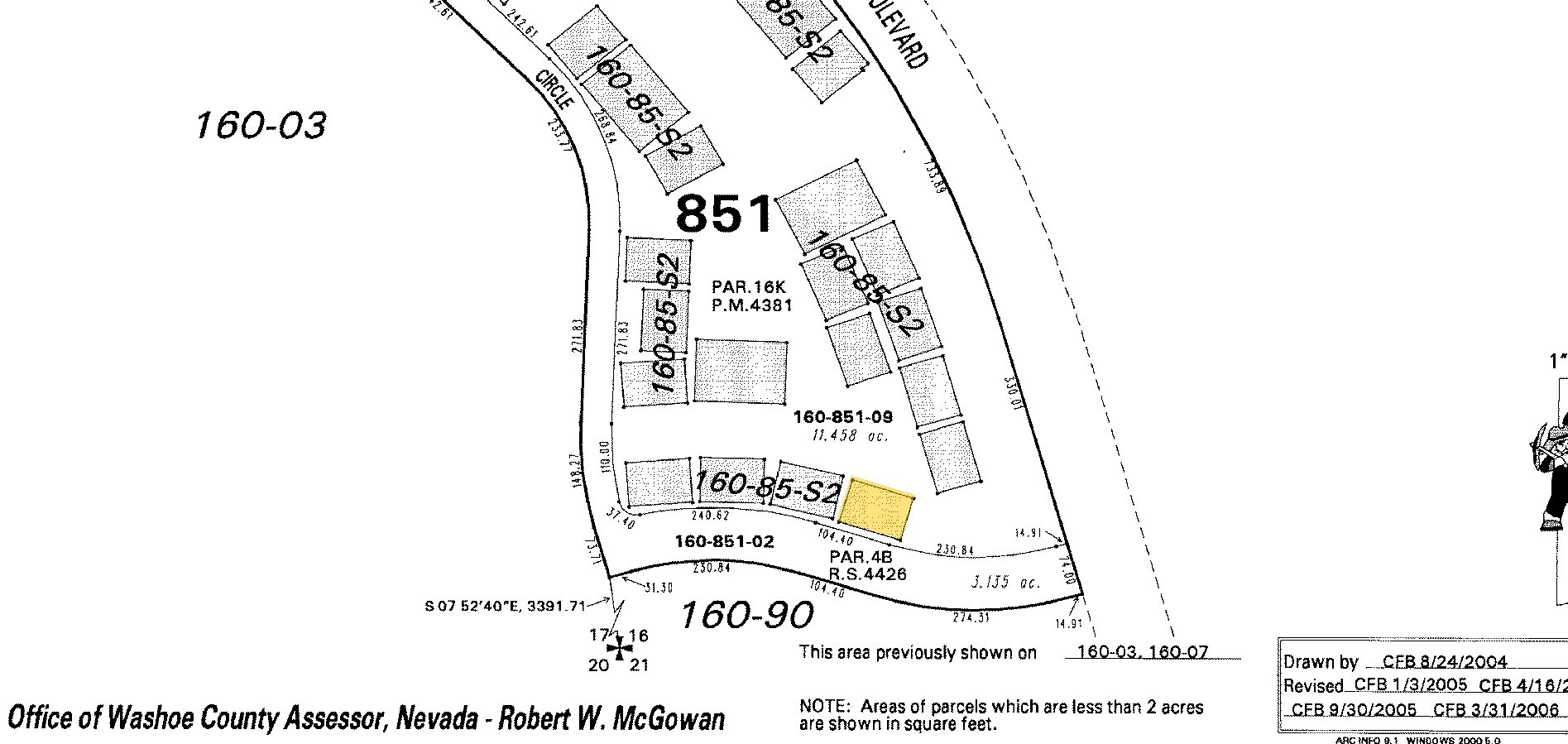 10645 Double R Blvd, Reno, NV for sale Plat Map- Image 1 of 1