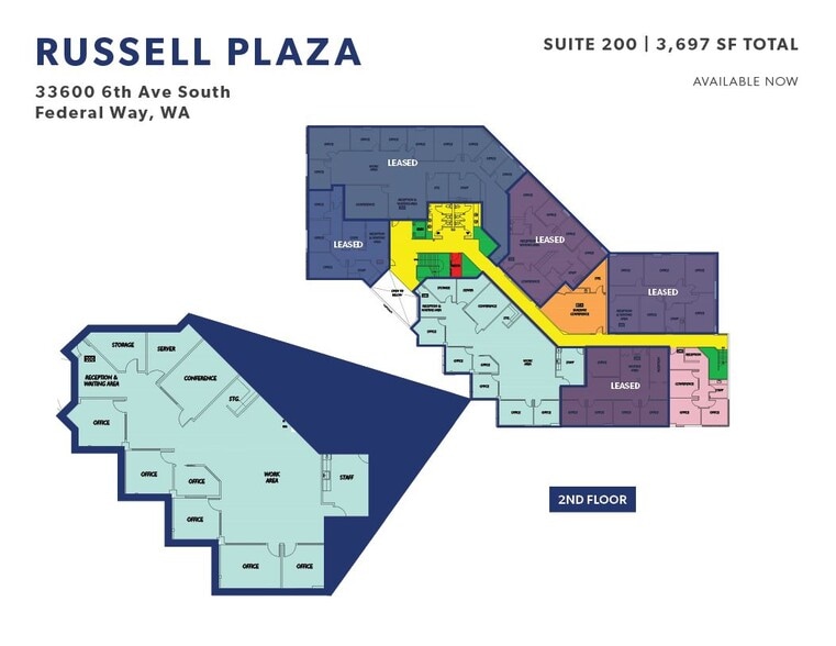 33600 6th Ave S, Federal Way, WA for lease - Floor Plan - Image 3 of 12