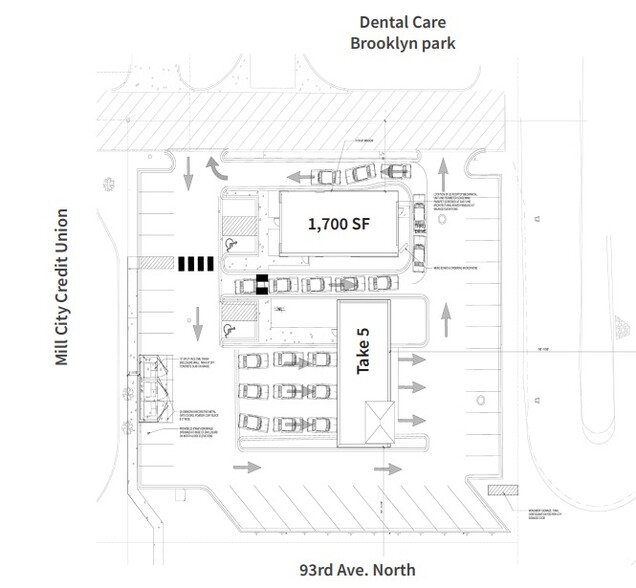 5921 94th Ave N, Brooklyn Park, MN for sale - Site Plan - Image 2 of 2