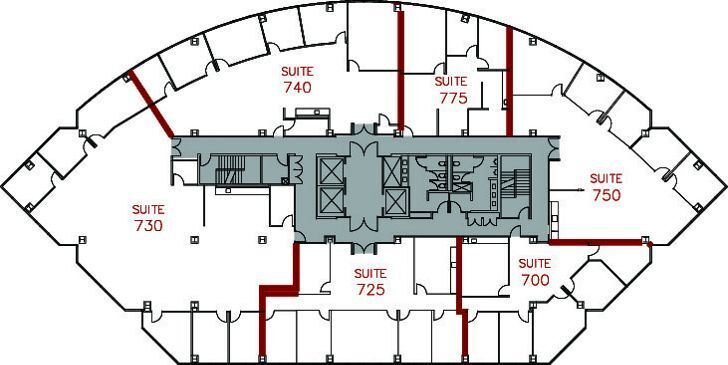 4660 La Jolla Village Dr, San Diego, CA for lease Floor Plan- Image 1 of 1