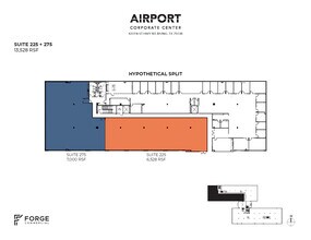 4201 N State Highway 161, Irving, TX for lease Floor Plan- Image 2 of 8