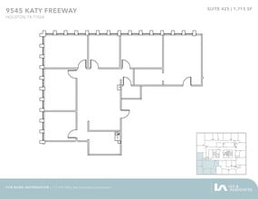 9545 Katy Fwy, Houston, TX for lease Floor Plan- Image 1 of 1