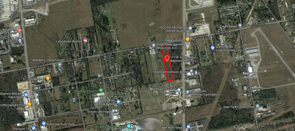 117 W Archer Rd, Baytown, TX - aerial  map view