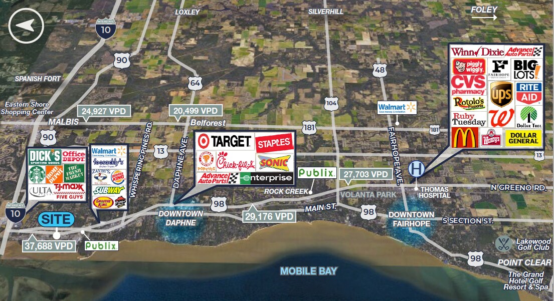 28490 2nd St, Daphne, AL 36526 Office/Medical for Lease