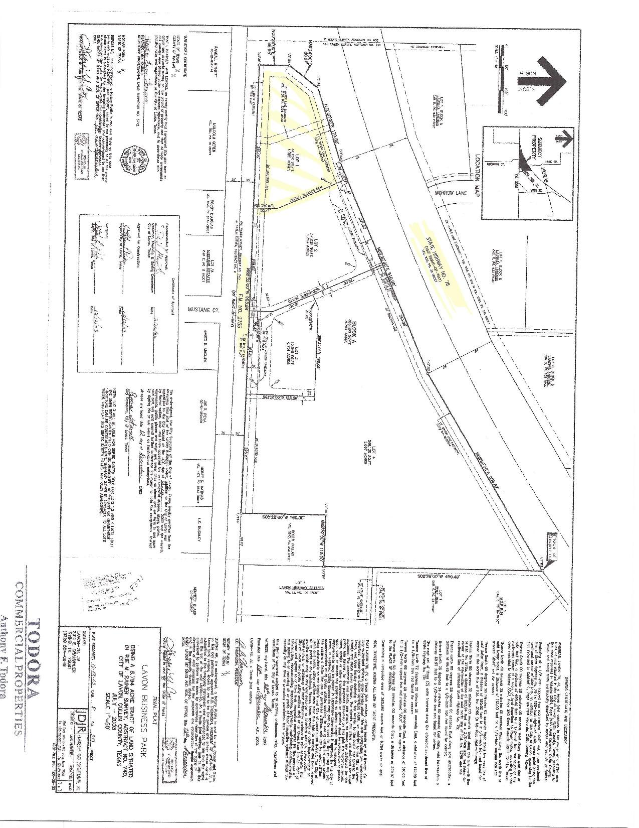 Hwy 78, Lavon, TX for sale Primary Photo- Image 1 of 1