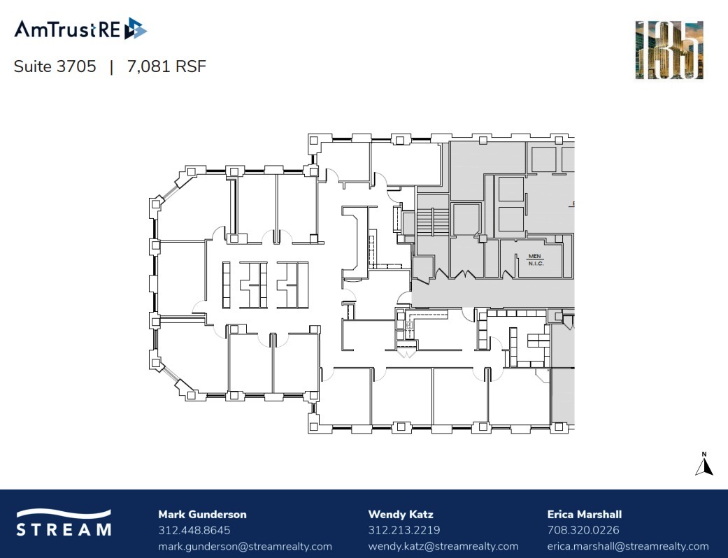 135 S LaSalle St, Chicago, IL for lease Floor Plan- Image 1 of 1