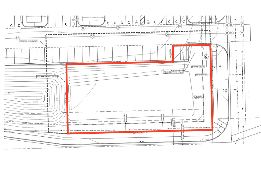 200 85th Street, Sioux Falls, SD for lease - Site Plan - Image 2 of 3