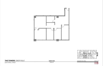 2200 Powell St, Emeryville, CA for lease Floor Plan- Image 2 of 7