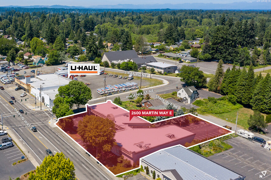 2600 Martin Way E, Olympia, WA for lease - Aerial - Image 1 of 11