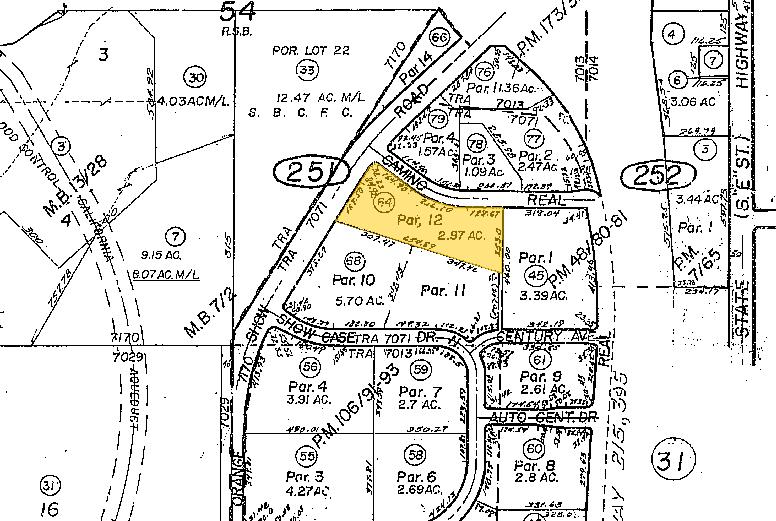 1364 Camino Real, San Bernardino, CA for lease - Plat Map - Image 2 of 5