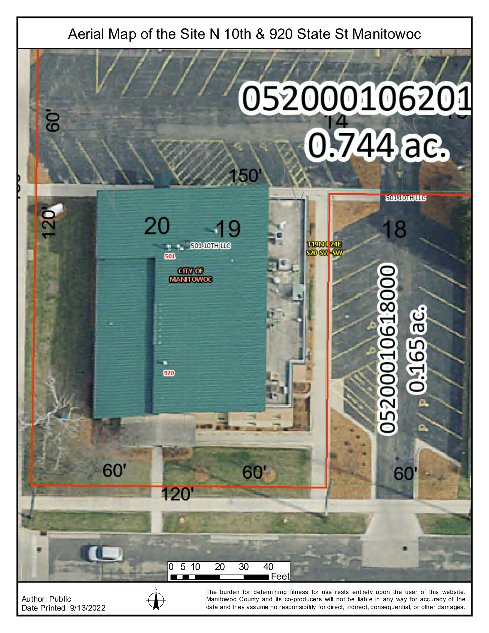 920 State St, Manitowoc, WI for lease Site Plan- Image 1 of 13