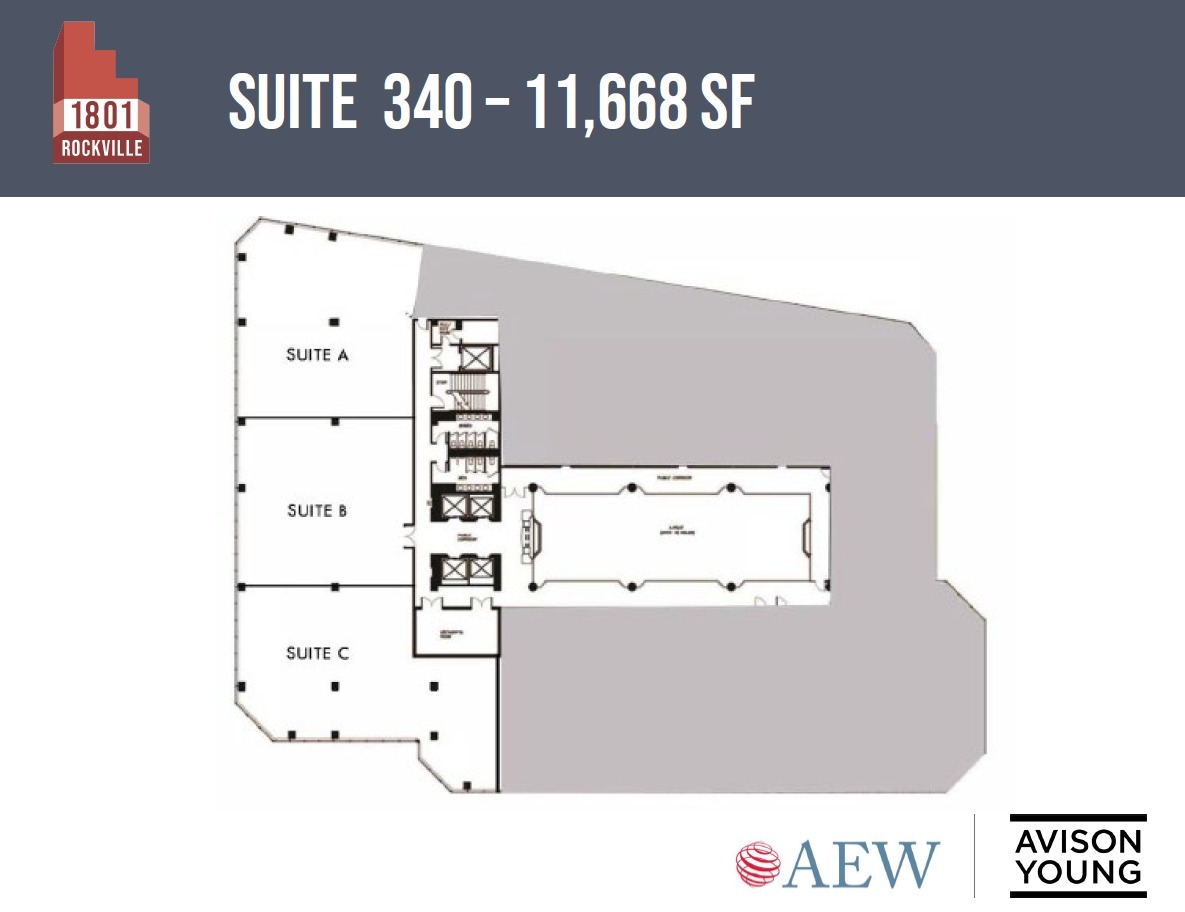 1801 Rockville Pike, Rockville, MD for lease Floor Plan- Image 1 of 1