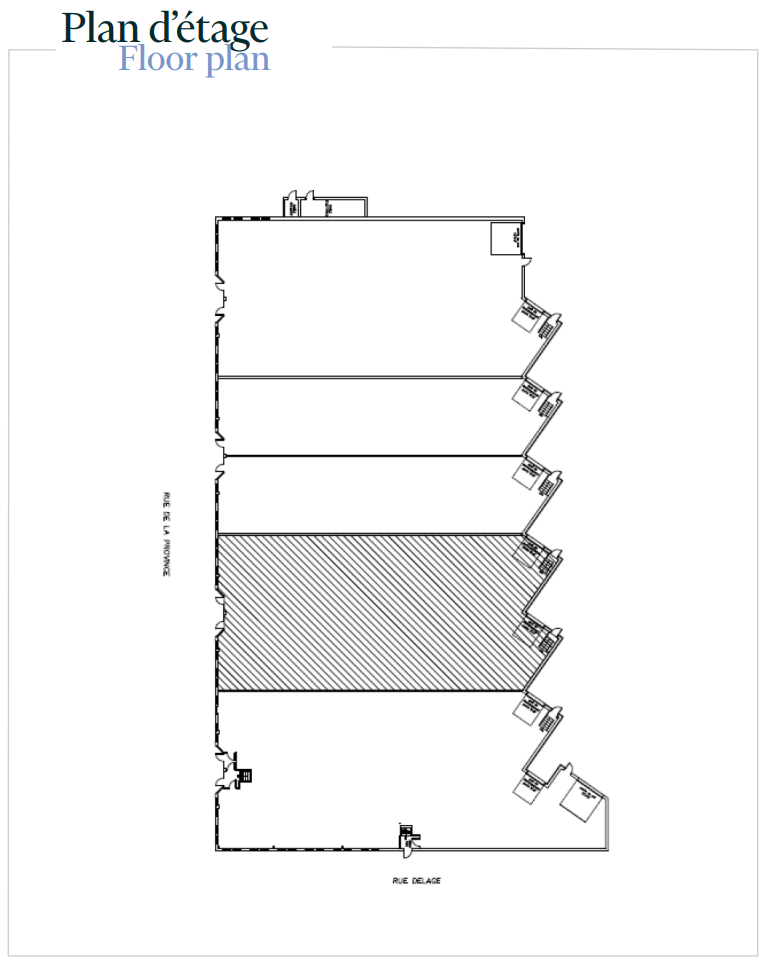 2156-2168 Rue de la Province, Longueuil, QC for lease Floor Plan- Image 1 of 1