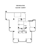 1560 Wilson Blvd, Arlington, VA for lease Site Plan- Image 2 of 2