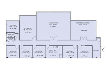 1005 Beau Terre Dr, Bentonville, AR for lease Floor Plan- Image 2 of 11