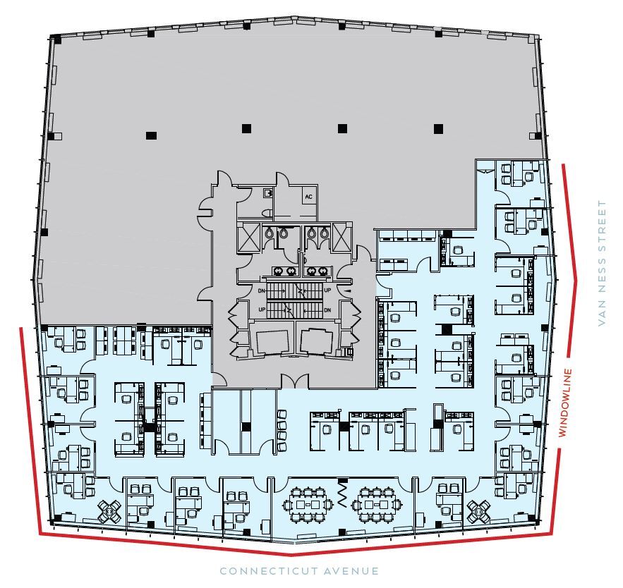 4201 Connecticut Ave NW, Washington, DC for lease Floor Plan- Image 1 of 1