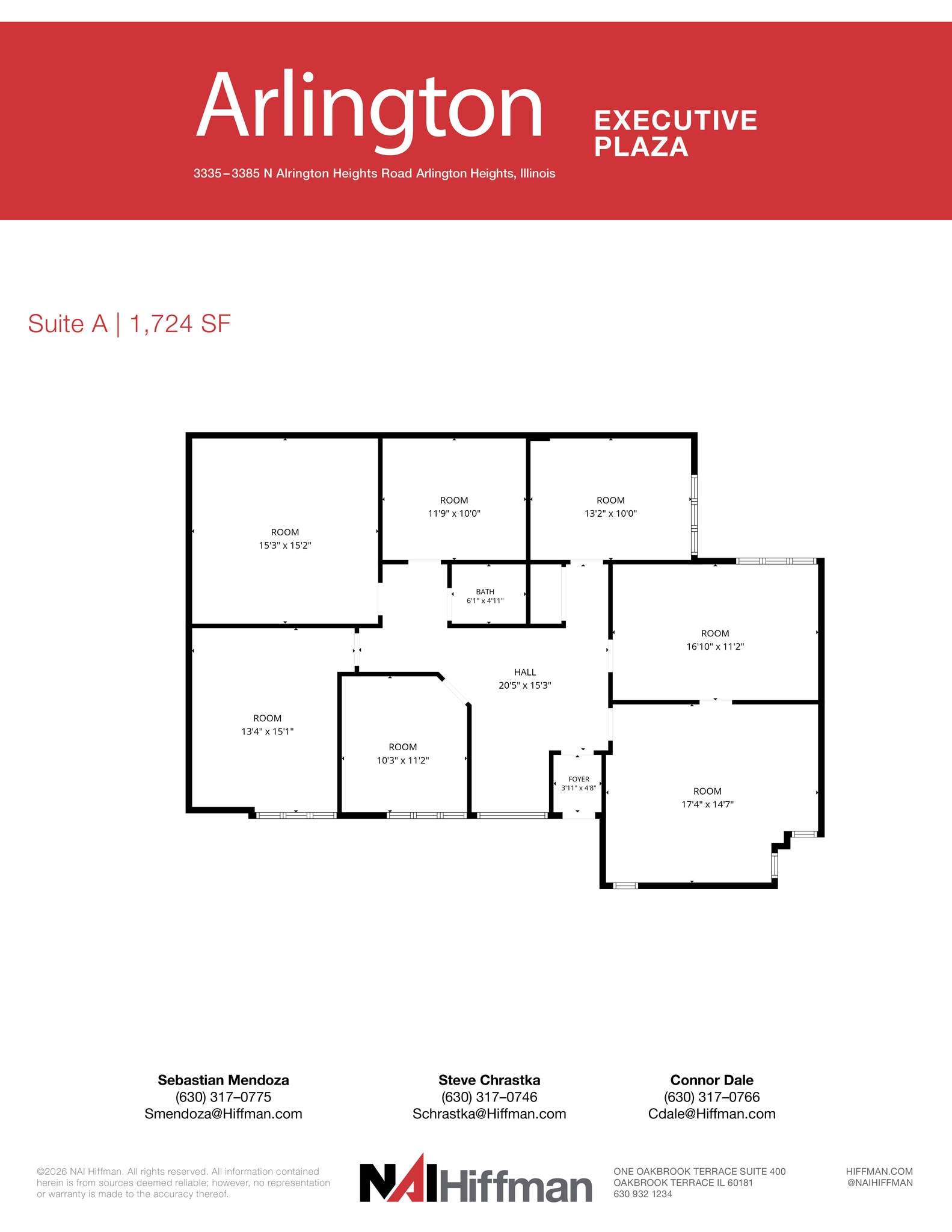 3365 N Arlington Heights Rd, Arlington Heights, IL for lease Floor Plan- Image 1 of 1