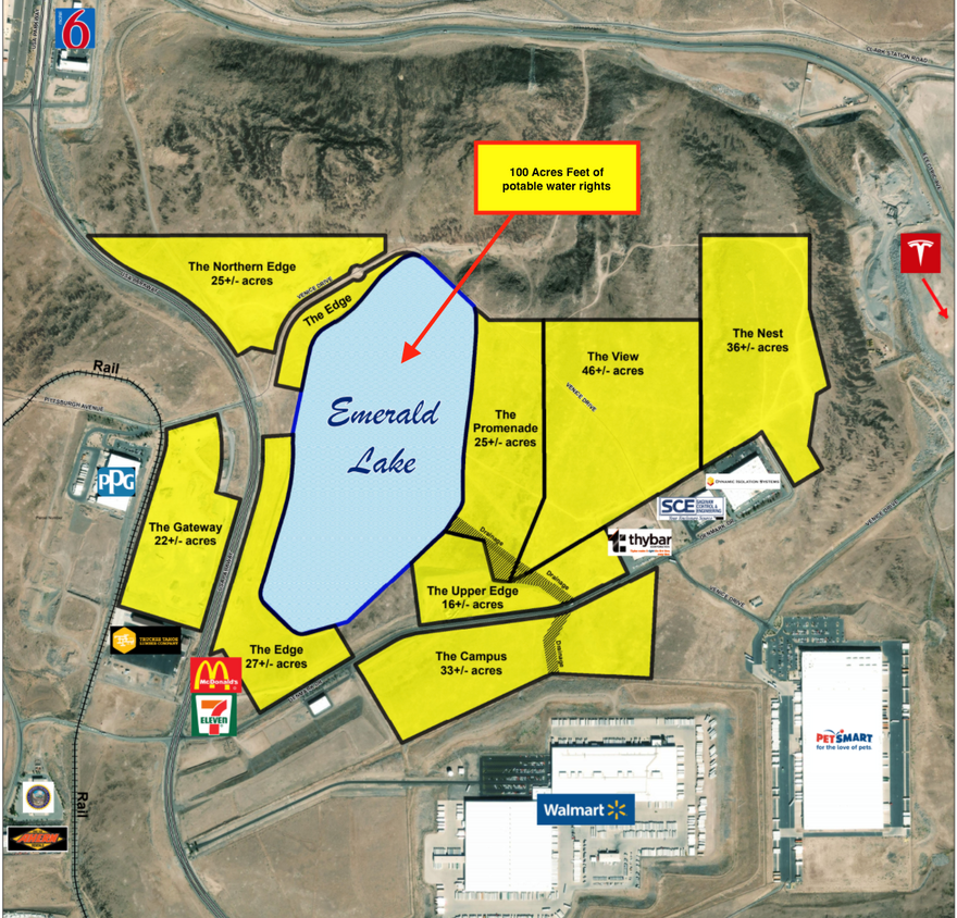 TRIC - Emerald Lake Town Center, Sparks, NV for sale Site Plan- Image 1 of 1