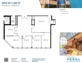 1979 N Mill St, Naperville, IL for lease Floor Plan- Image 1 of 1