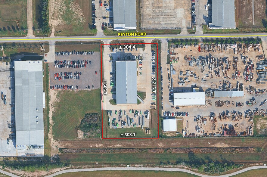 2436 Peyton Rd, Houston, TX for lease - Building Photo - Image 2 of 11