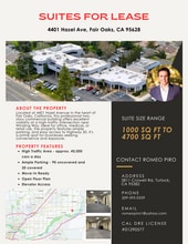 4401 Hazel Ave, Fair Oaks, CA for lease Interior Photo- Image 1 of 2