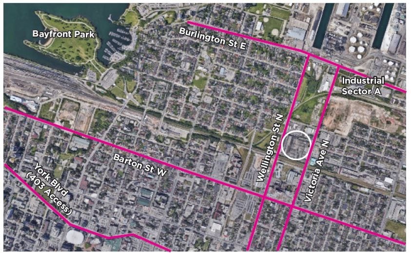 391 Victoria Ave N, Hamilton, ON for sale Aerial- Image 1 of 1