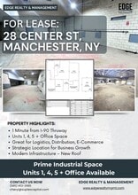 28 Center St, Manchester, NY for lease Interior Photo- Image 1 of 1